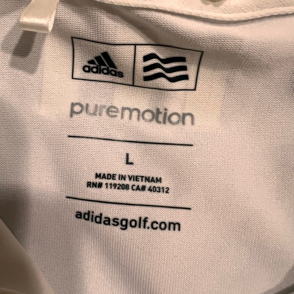 ADIDAS NBA NEW YORK KNICKS Women’s POLO Golf SHIRT SHORT SLEEVE White Large - Picture 10 of 10